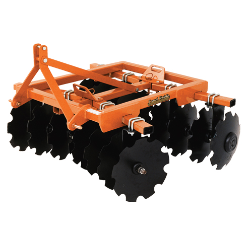 Serie DH10 -  Rastra de Discos Land Pride ideal para campos de alimentos y granjas pequeñas.